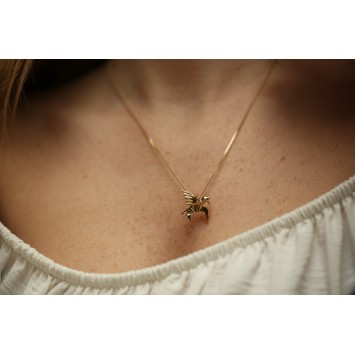 Pegasus Altın Kolye Minik